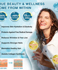 Marine Collagen Peptides Powder - Wild-Caught Fish & Grass-Fed Bovine - Type I, Iii Hydrolyzed Collagen Peptides With Probiotics