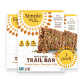 Simple Mills Nut and Seed Trail Bars, 15 Count, Dark Chocolate Sea Salt Snack Bars with Pumpkin Seeds, Almonds, Pecans, and Buckwheat, Good Source of Fiber and Excellent Source of Magnesium, 1.59 oz