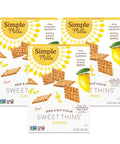 Simple Mills Honey Cinnamon Seed & Nut Flour Sweet Thins, Paleo Friendly & Delicious Sweet Thin Cookies, Good for Snacks, Nutrient Dense, 4.25oz, Pack of 1