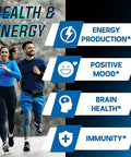 DEDICAD Nad+ Supplement 1000Mg - Pure Nad Supplement Combined To Resveratrol Quercetin Berberine Fisetin Tmg And Grape Seed Energy And Dna Repair Aging Defense Brain Function - 60 Capsules