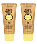 Sun Bum Sun Bum Original Spf 50 Sunscreen Lotion Vegan and Reef Friendly (octinoxate & Oxybenzone Free) Broad Spectrum Moisturizing Uva/uvb Sunscreen With Vitamin E 3 Ounce 2 Pack