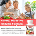 Nutridom 2400 GDU Bromelain Digestive Enzyme Supplements, 500 mg, 60 Vegan capsules, Non-GMO, Supports Healthy Digestion, Joint Health, Nutrient Absorption