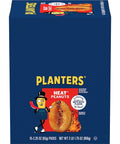 PLANTERS HEAT Peanuts, Spicy Plant Based Protein Snacks, 2.25 Oz (15 Ct) | Hot and Spicy. Roasted Nuts. Kosher. Bag. Snacks for Adults. Party Mix, Party Snacks