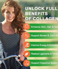 Nature Target Multi-Collagen-Peptides-Powder - Hydrolyzed Collagen With Energy Blend + Multivitamin & Minerals, Supports Energy Skin Hair Nail & Joint, Non-Gmo, 35 Servings