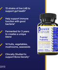 Premier Research Labs Probiotic Caps - Pre-, Pro-, And Post-Biotics - For Healthy Gut, Digestive Health & Immune Support - Benefi