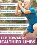 Nexus Formulas Neuroflo, Contains Horse Chestnut Extract And Other Natural-Herbs, Nerve-Support And Blood-Circulation Supplements For Hands, Legs, And Feet Issues, 90 Capsules - Mizzle