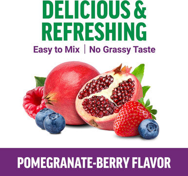 Force Factor Smarter Greens Superfoods Powder to Support Digestion Gut Health Bloating Greens Powder with Probiotics Prebiotics Digestive Enzymes & Adaptogens Pomegranate Berry 30 Servings