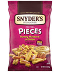 Snyder's of Hanover Honey Mustard & Onion Flavored Pretzel Pieces, 18 Oz