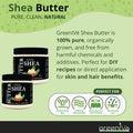 Greenive 100% Pure Shea Butter Raw Moisturinzing (16 Oz)