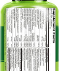 NATURELO One Daily Multivitamin for Women - Energy Support - Whole Food Supplement to Nourish Hair, Skin, Nails - Non-GMO - No Soy - Gluten Free - 60 Capsules - 2 Month Supply