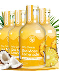Mango Pink Pepper Sea Moss Electrolyte Lemonade Ã¢â‚¬â€œ Exotic Spiced Hydration Drink Ã¢â‚¬â€œ No Added Sugar with Sea Moss & Electrolytes Ã¢â‚¬â€œ 4 x 12 fl oz Bottles Ã¢â‚¬â€œ Made in USA