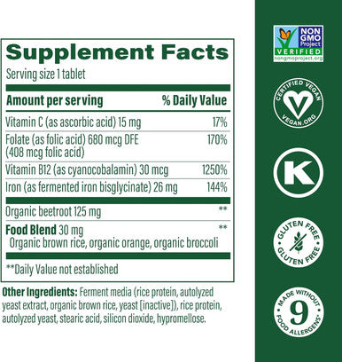 MegaFood Blood Builder 180T
