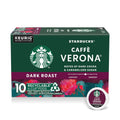 Starbucks K-Cup Coffee Pods, Dark Roast Hot or Iced Coffee, French Roast, 96 Keurig Pods