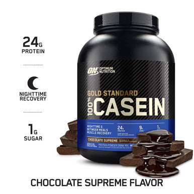Optimum Nutrition Gold Standard 100% Micellar Casein Protein Powder With Zma Muscle Recovery And Endurance Supplement For Men And Women