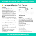 Symprove Daily Probiotic Drink Mango and Passion Fruit 10 Billion CFUs 4 Clinically Studied Strains Gut and Immune Support Water-Based Vegan Dairy and Gluten Free (Pack of 4 x 500ml)
