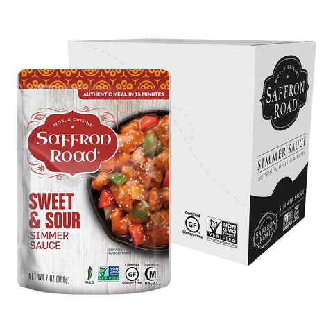 Saffron Road Lemongrass Basil Simmer Sauce, 7 oz