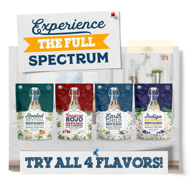 Fermentaholics Organic Sangria Rojo Brew Blends: Secondary Fermentation Flavoring For Kombucha Water Kefir And Other Fermented Drinks