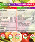 Alliwise Sugar-Free Fruits And Veggies Original Gummies Supplement, Multi-Vitamins & Minerals In Gummies, Natural Fruits And Vegetables Supplement, Immunity & Antioxidant & Energy Supplements For Women & Men