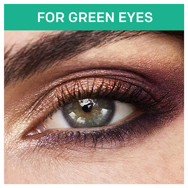 Eyeshadow Palette by Almay, Longlasting Eye Makeup, Primer Enriched with Antioxidant Vitamin E, Hypoallergenic, 040 Green Eyes, 0.1 Oz