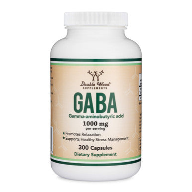 Reishi Mushroom Capsules (4:1 Ganoderma Extract, 1,000mg Reishi Powder Servings) 300 Count, 5 Month Supply, for Immune System Support and Defense by Double Wood Supplements