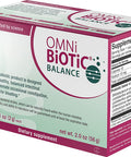 OMNiBiOTiC Balance Probiotic Immune Support Bifidobacterium Lactobacillus Hypoallergenic Immune Booster Supplement for Men and Women NonGMO 28 Daily Packets