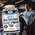 Kaya Naturals Multivitamin for Men Mens Prostate Multivitamin Multi Mineral Daily Supplement Pills for Men Supports Healthy Prostate Vitaminas para Hombres 60 Veggie Capsules
