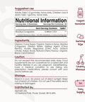 Bio Complex Probiotic Cultures Gummies - 5B CFU Bacillus Coagulants Per Serving - Non-GMO, Gluten , Halal, Cherry Flavour - 60 Vegan Gummies. 1 Pack