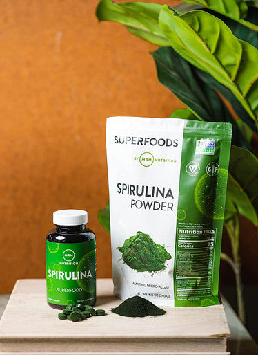 MRM Super Foods - Spirulina Powder, 8.5 Ounce