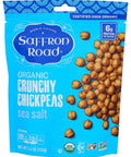 SAFFRON ROAD Organic Sea Salt Chickpeas 5.4 Ounce