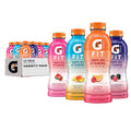 Gatorade Fit Electrolyte Beverage, Healthy Real Hydration, Watermelon Strawberry, 16.9.oz Bottles (12 Pack)