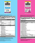 Garden of Life Children & Women Probiotic Bundle: Dr. Formulated Kids+ Berry Cherry Probiotics 5 Billion Cfu 30 Chewables + Once Daily Women S Probiotics 50 Billion Cfu - 30 Capsules Shelf Stable