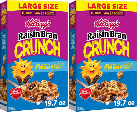 Kellogg's Raisin Bran with Cranberries - 13.5 oz (Pack of 2)