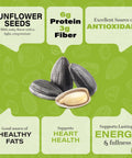 NUT CRAVINGS - Roasted & Unsalted Pumpkin Seeds, Pepitas, No Shell (16oz - 1 LB) Packed Fresh in Resealable Bag - Nut Snack - Food Assortments