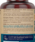 Deva Vegan Vitamins Digestive Enzymes Plus Supplement - A Unique Blend of Enzymes & Herbs - 90 Capsules, 1-Pack