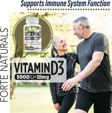Vitamin D3 5000 Iu Supplement 125 Mcg Soft Gels Specially For Sensitive Stomachs Supplements With Organic Olive Oil Best Vitamin D3 Supplement For Women & Men Made In Usa