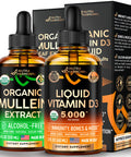 NUTRAHARMONY Organic Vitamin D3 & Mullein Drops
