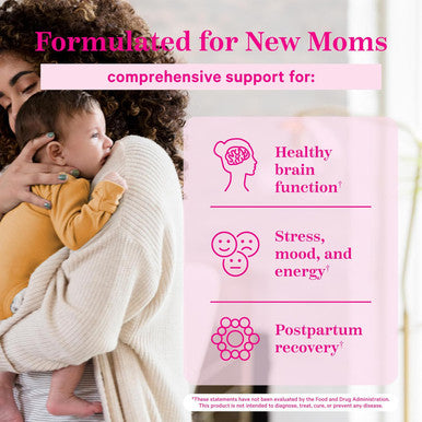 Pink Stork Total Postnatal Vitamin Gummies - Multivitamin for Postpartum Recovery and Lactation Support - Folic Acid B6 & Vitamin C - Breastfeeding Essentials - 60 Gummy Vitamins