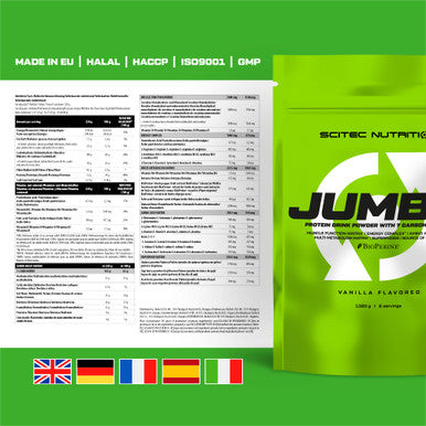 Scitec Nutrition Jumbo High-Calorie Weight Gainer Vanilla - 1.32 kg