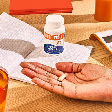 Bulletproof Energy And Focus Capsules, 30 Count, Natural Source Of Caffeine Supplement For Memory And Clarity (Formerly Neuromaster)