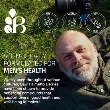 Bronson Saw Palmetto 1000 MG Extra Strength Supports Healthy Prostate Function & Urinary Health Support - Non GMO, 100 Vegetarian Capsules