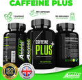 Caffeine Plus+ by Freak Athletics - Combining Caffeine 100mg, L-Theanine 200mg to Create The Ultimate Nootropic Supplement - Caffeine Tablets Made in The UK