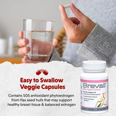 Barlean's Brevail Protective Breast Health 30 Caps