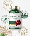 Carlyle Camu Camu Capsules 2000Mg | 150 Count | With Vitamin C | Non-Gmo, Gluten Free