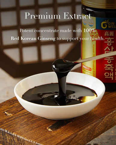ILHWA Pure Concentrated Red Ginseng Extract 3.5oz x 3 pc 100 Korean Panax Root 100000mg. 6 Years Grown. Tea. Boost Energy.