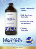 Carlyle Electrolyte Concentrate | 16 fl oz | Full Spectrum | Ionic Electrolyte Liquid | Non-GMO and Gluten Formula | by Vital Trace