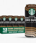 Starbucks Doubleshot Zero Sugar Coffee Energy Drink, French Vanilla, 15 fl oz Cans, (12 Pack), Zero Sugar, B Vitamins, Ginseng, Guarana, Iced Coffee Drink