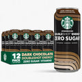 Starbucks Doubleshot Zero Sugar Coffee Energy Drink, French Vanilla, 15 fl oz Cans, (12 Pack), Zero Sugar, B Vitamins, Ginseng, Guarana, Iced Coffee Drink