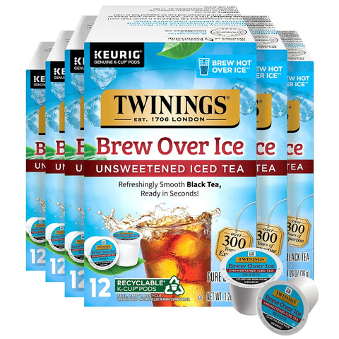 Twinings Sleep Herbal Tea K-Cup Pods for Keurig, 24 CT Box (Pack of 1) | Formerly Nightly Calm, Relaxing Camomile, Spearmint & Lemongrass, Caffeine-Free, For Single-Serve Brewers, Enjoy Hot or Iced