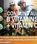 Bronson Vitamin B Complex With Vitamin C - Immune Health, Energy Support & Nervous System Support - Non-Gmo, 250 Vegetarian Capsules