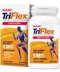 GNC TriFlex Fast Acting 2.0 Improves Joint Comfort and Stiffness, Clinical Strength Doses of Glucosamine Chondroitin and Boswellia Plus Turmeric 120 Caplets